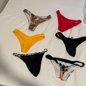 Colorful Bikini Bottoms Set